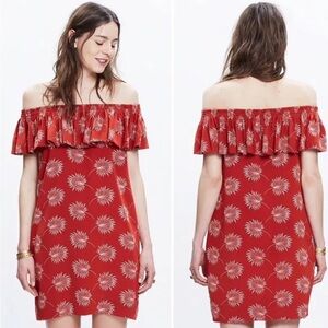 Madewell Off the Shoulder Dress